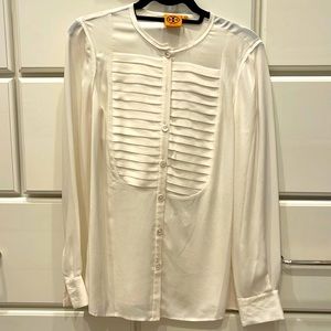 Size 6 Tory Burch Ivory Tunic
